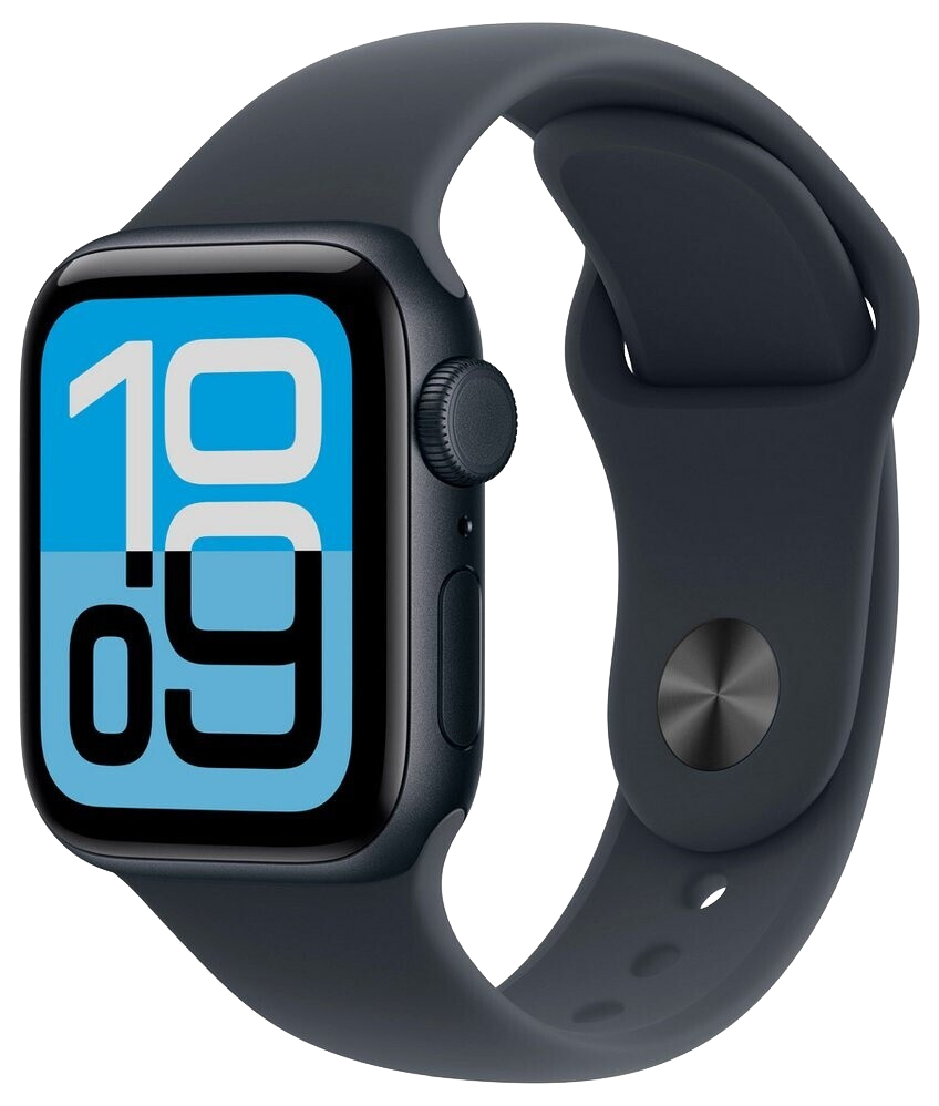 Apple Watch SE 3 5G 40mm Midnight Sport Band Midnight S/M MEP94 - Ohne Vertrag