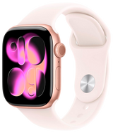 Apple Watch 11 5G Roségold Alu 42mm Sportarmband Blassrosa S/M MF8E4 - Ohne Vertrag