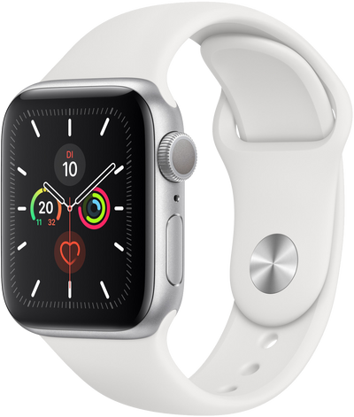 Watch 5 LTE silver aluminum 40mm MWX12