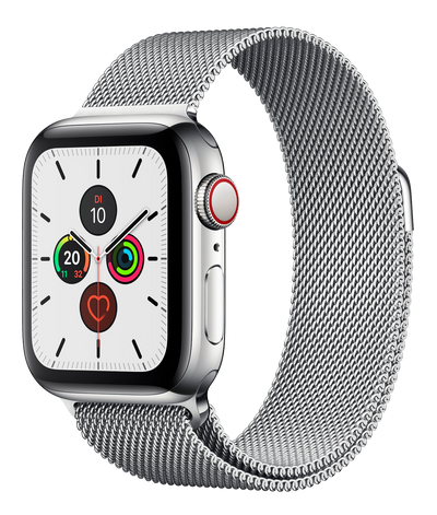 Watch 5 LTE silver stainless steel 44mm MWWG2