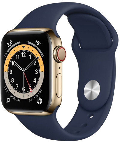 Watch 6 LTE Gold Alu 40mm MJXM3F