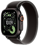 Apple Watch Ultra 3 5G Schwarz Titan 49 mm Trail Loop Schwarz/Kohlegrau M/L MF1H4 - Ohne Vertrag