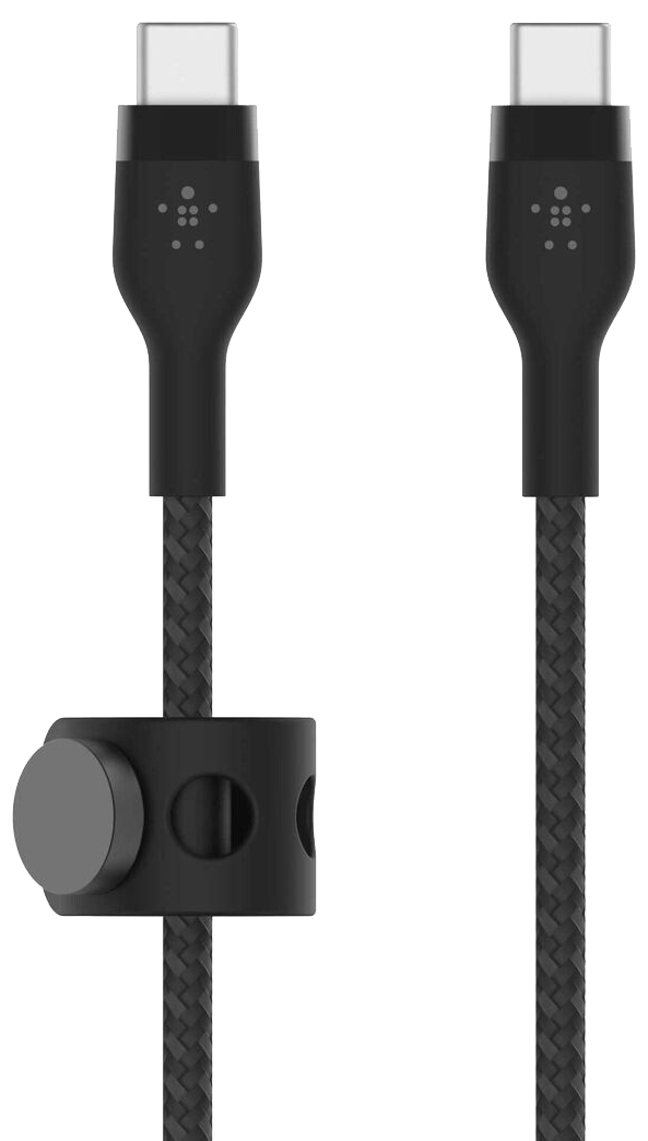 Belkin BoostCharge Pro Flex USB-C/USB-C-Kabel 1m Schwarz - Ohne Vertrag
