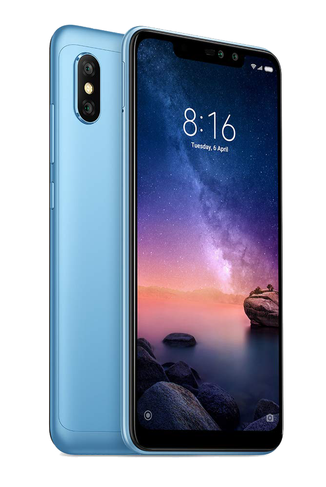 Xiaomi Redmi Note 6 Pro blau - Ohne Vertrag