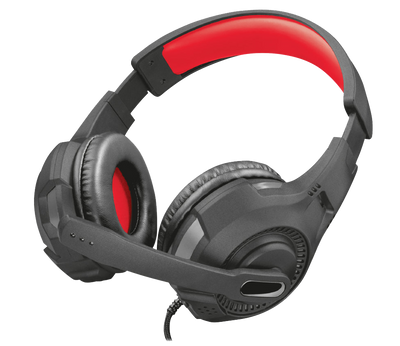 GXT 307 Ravu Gaming Headset für PC Kopfhörer rot-schwarz