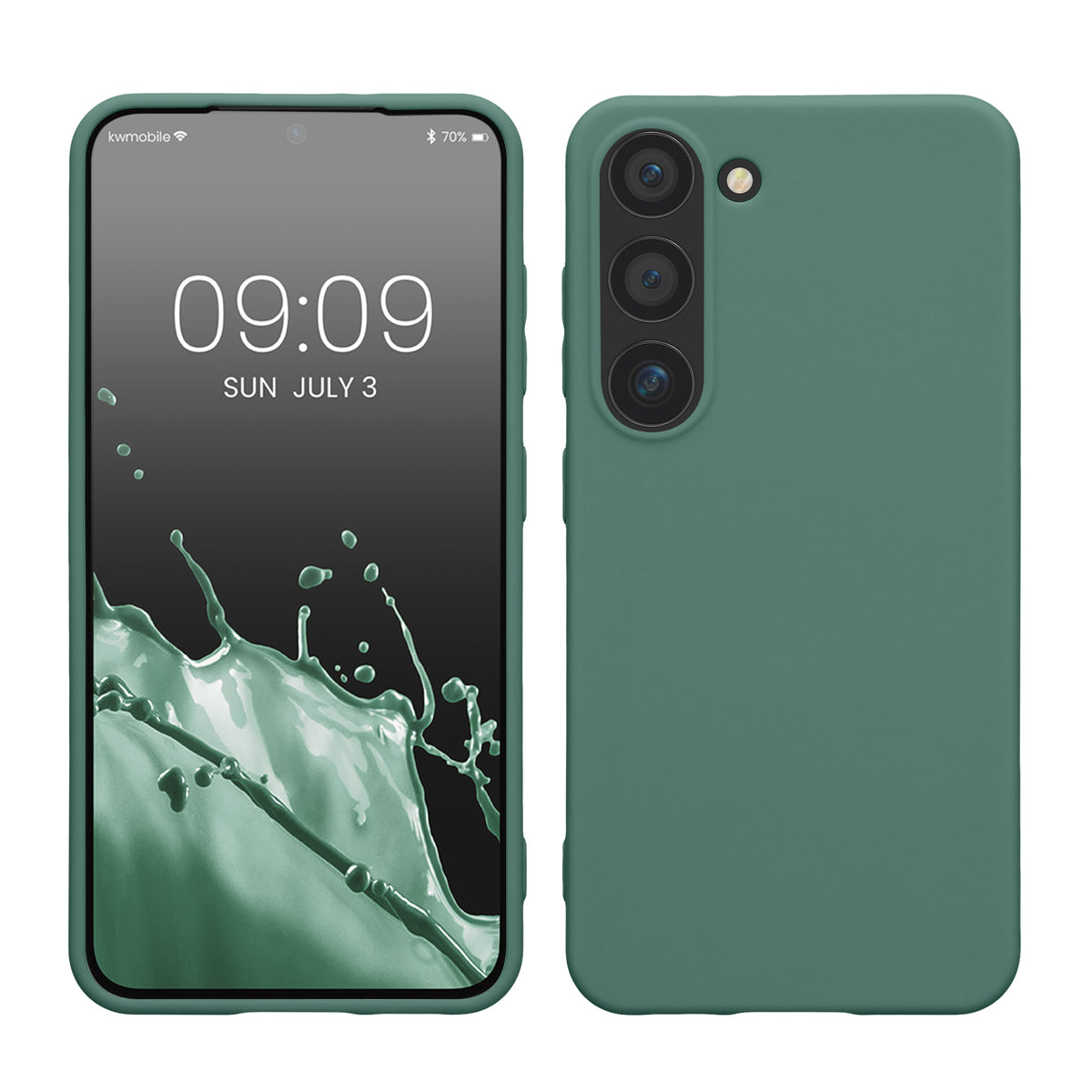 TPU Hülle für Samsung Galaxy S23 in Tannengrün