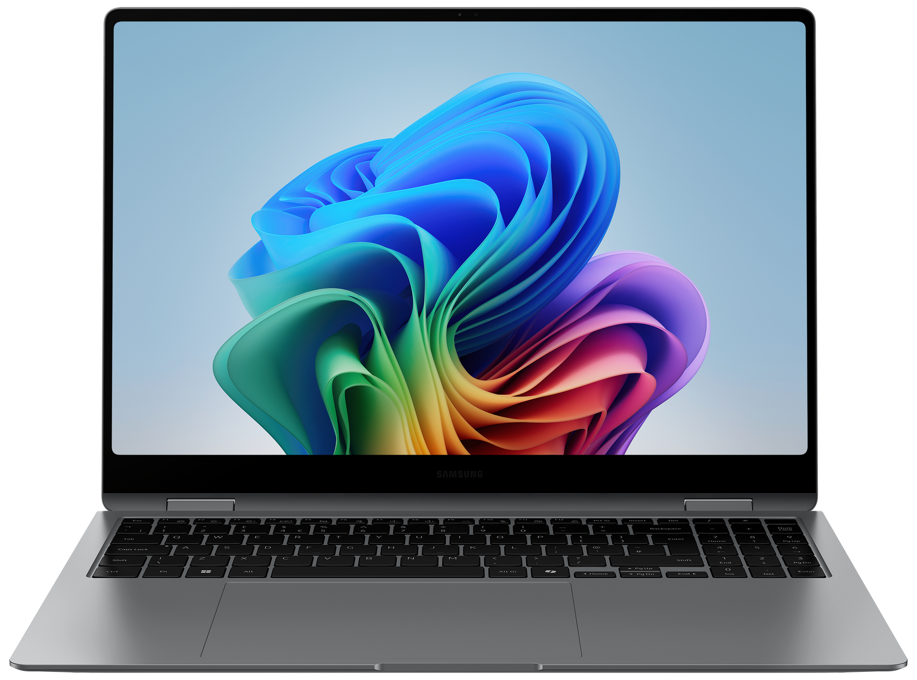 Samsung Galaxy Book 5 Pro 360 16" 2024 2,8K Core Ultra 7 256V 16 GB / 512 GB SSD W11H NP960QHA-KG2DE QWERTZ Grau - Ohne Vertrag