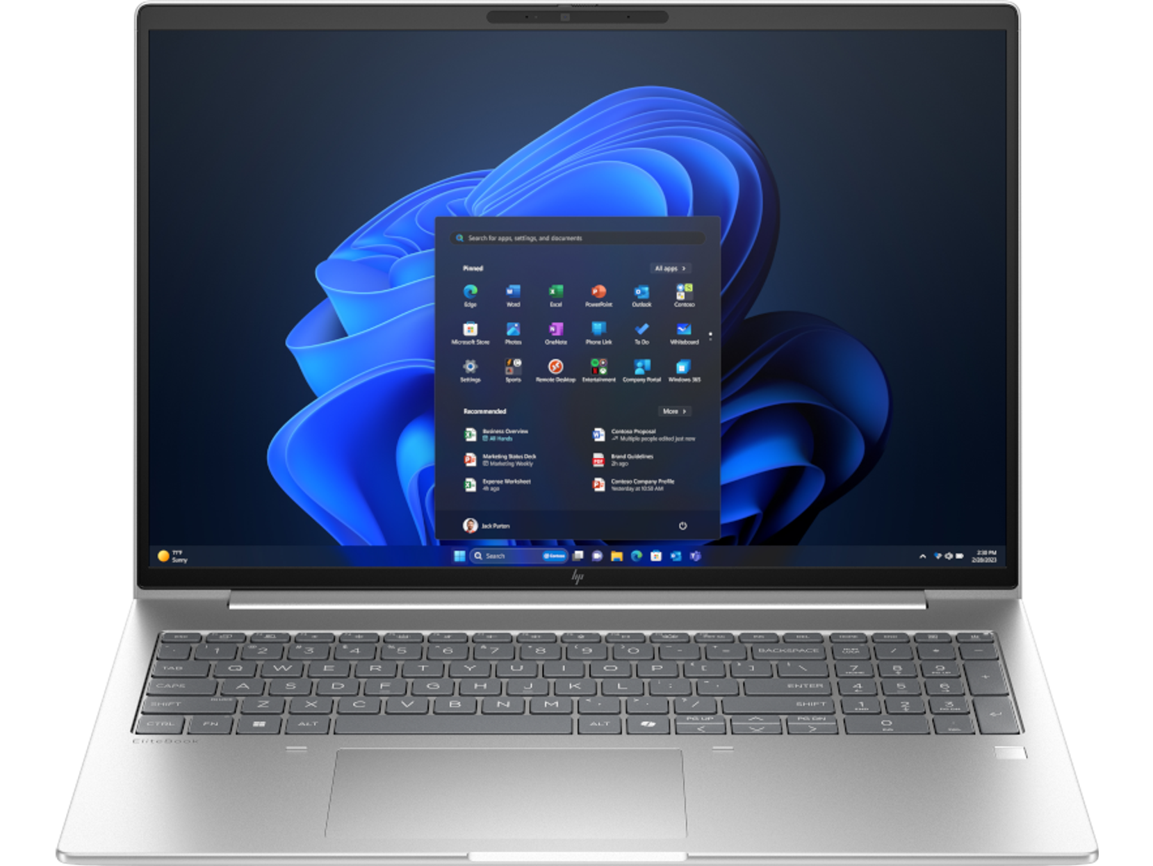 HP EliteBook 6 G1i 16" 2025 WUXGA Ultra 7 255U 16 GB / 1 TB SSD W11Pro QWERTZ Silber Renew - Ohne Vertrag