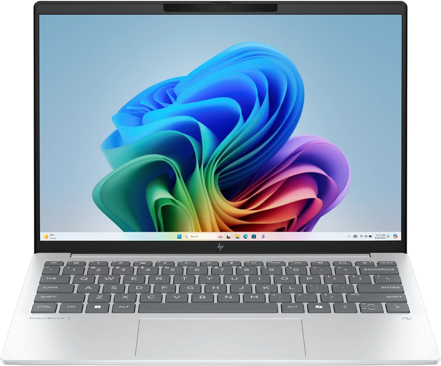 HP OmniBook 7 AeroNGAI 13-bg1790ng 13.3" 2025 AMD Ryzen7 32 GB 1 TB AMD Radeon 860M W11H QWERTZ Renew silber - Ohne Vertrag