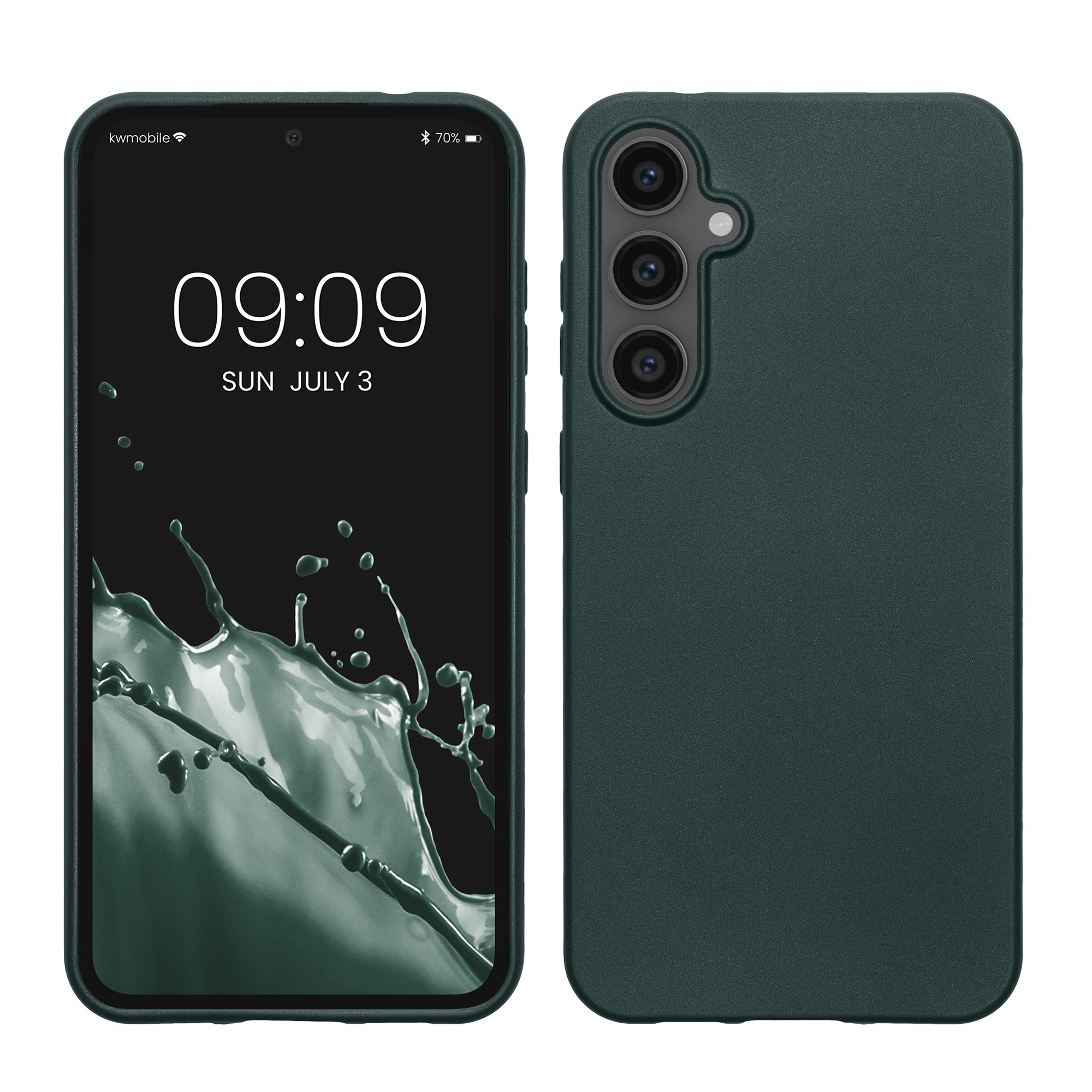 TPU Hülle für Samsung Galaxy S23 FE in Metallic Petrol
