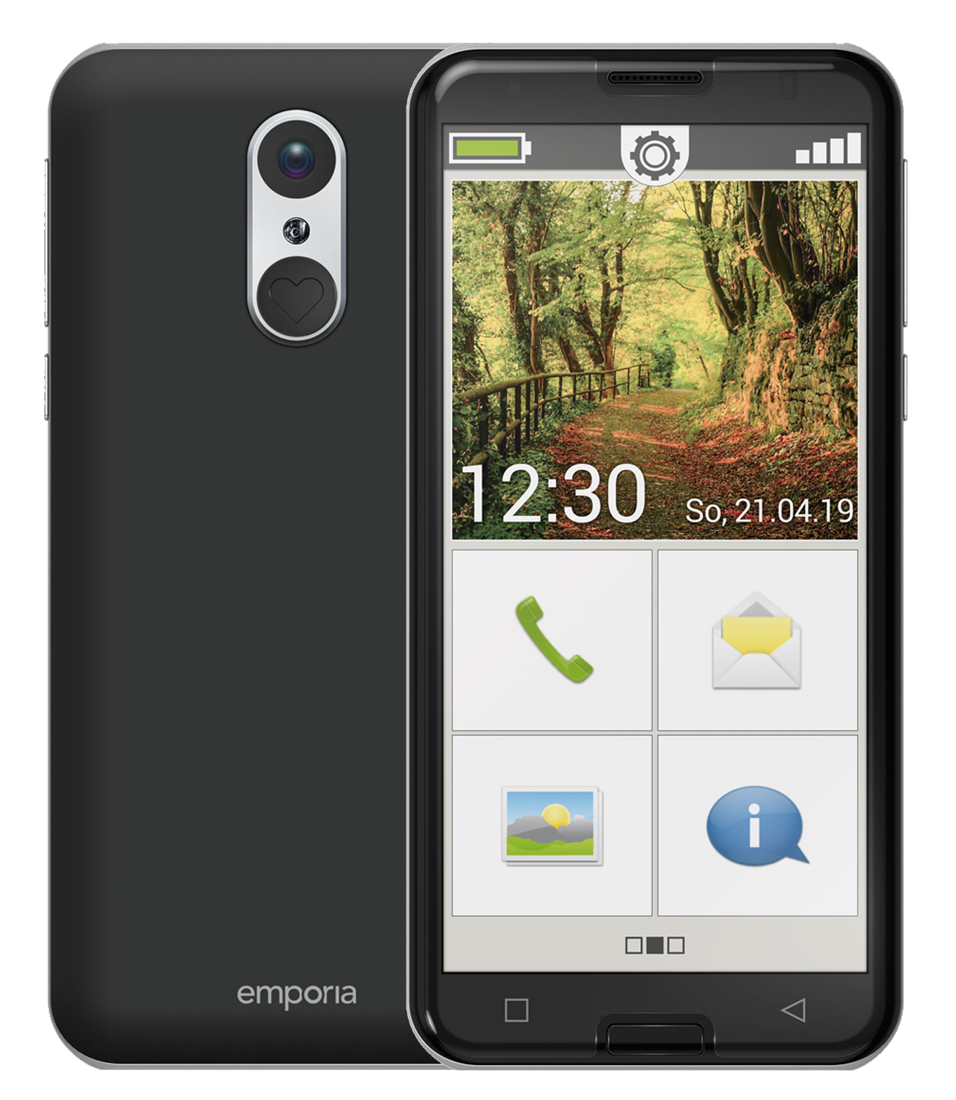 Emporia Smart.3 schwarz - Ohne Vertrag