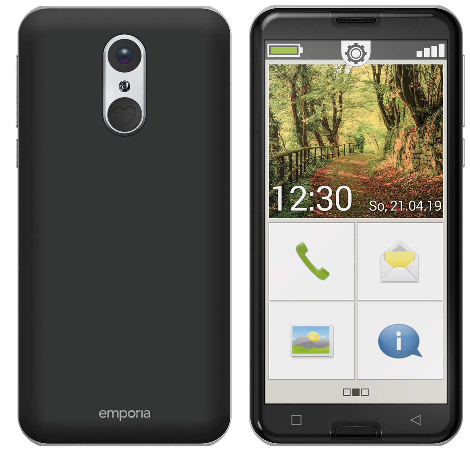 Emporia Smart.3 schwarz - Ohne Vertrag