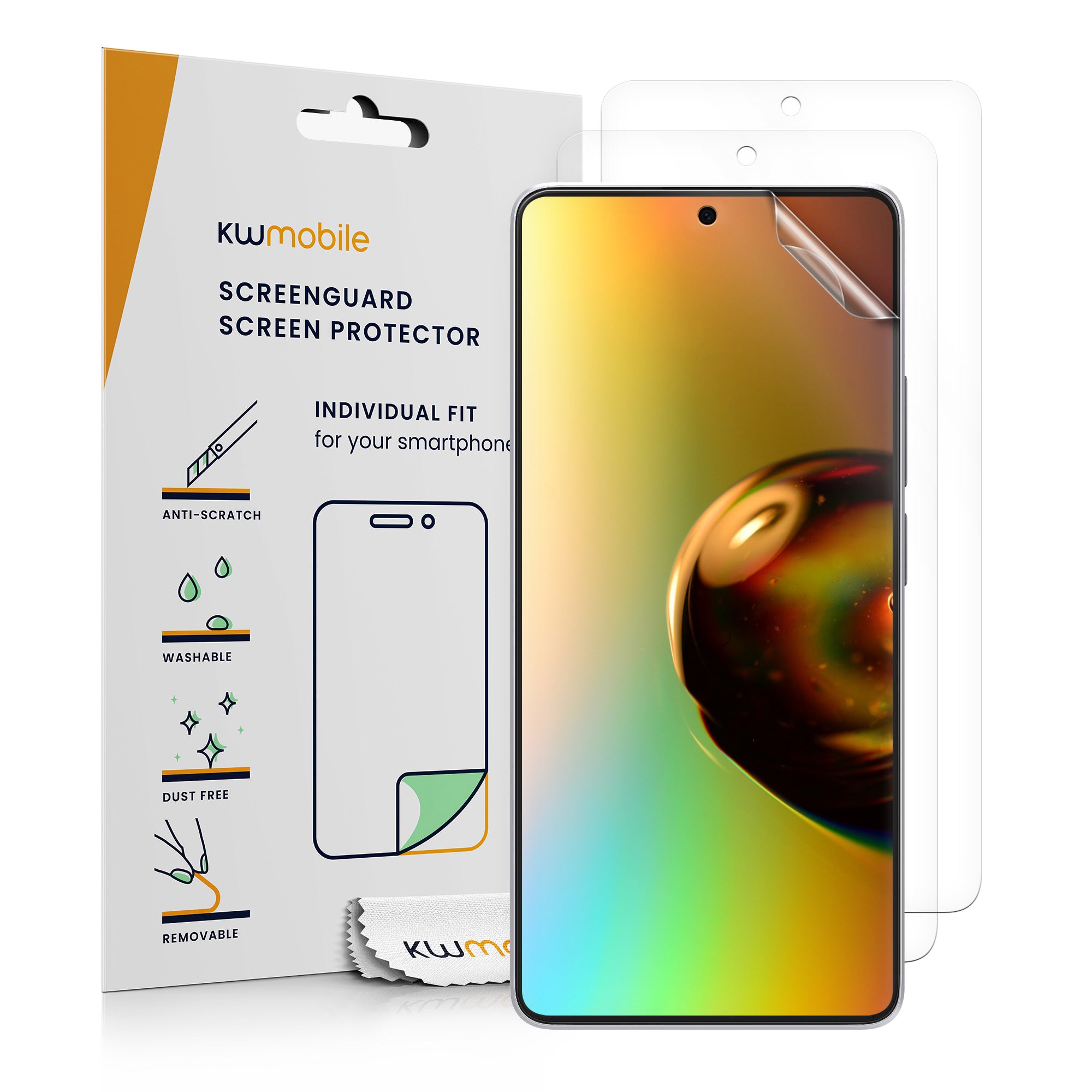 3x Folie kristallklar für Xiaomi Redmi Note 13 Pro 5G / Poco X6 5G