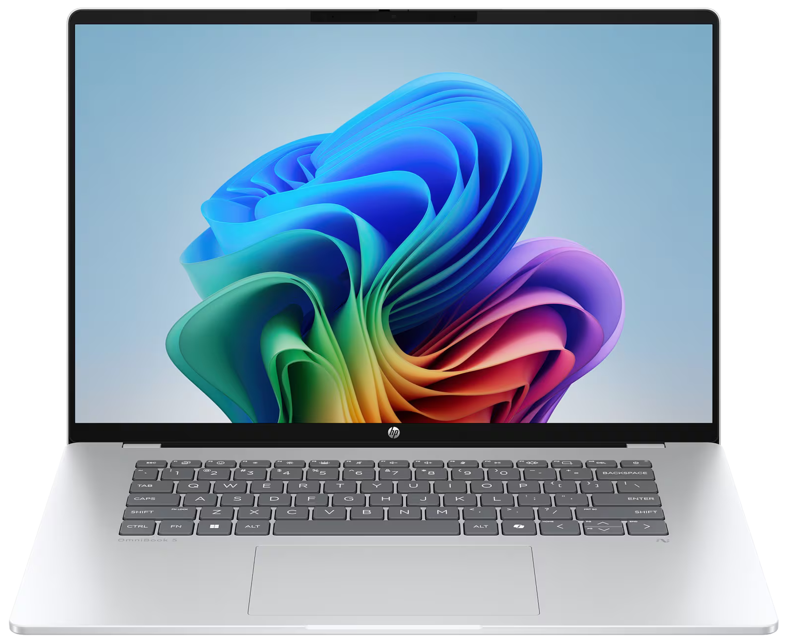 HP OmniBook 5 NGAI 16-bf0154ng 16" 2025 OLED Snapdragon X1-26-100 16 GB / 512 GB SSD W11H QWERTZ Silber Renew - Ohne Vertrag