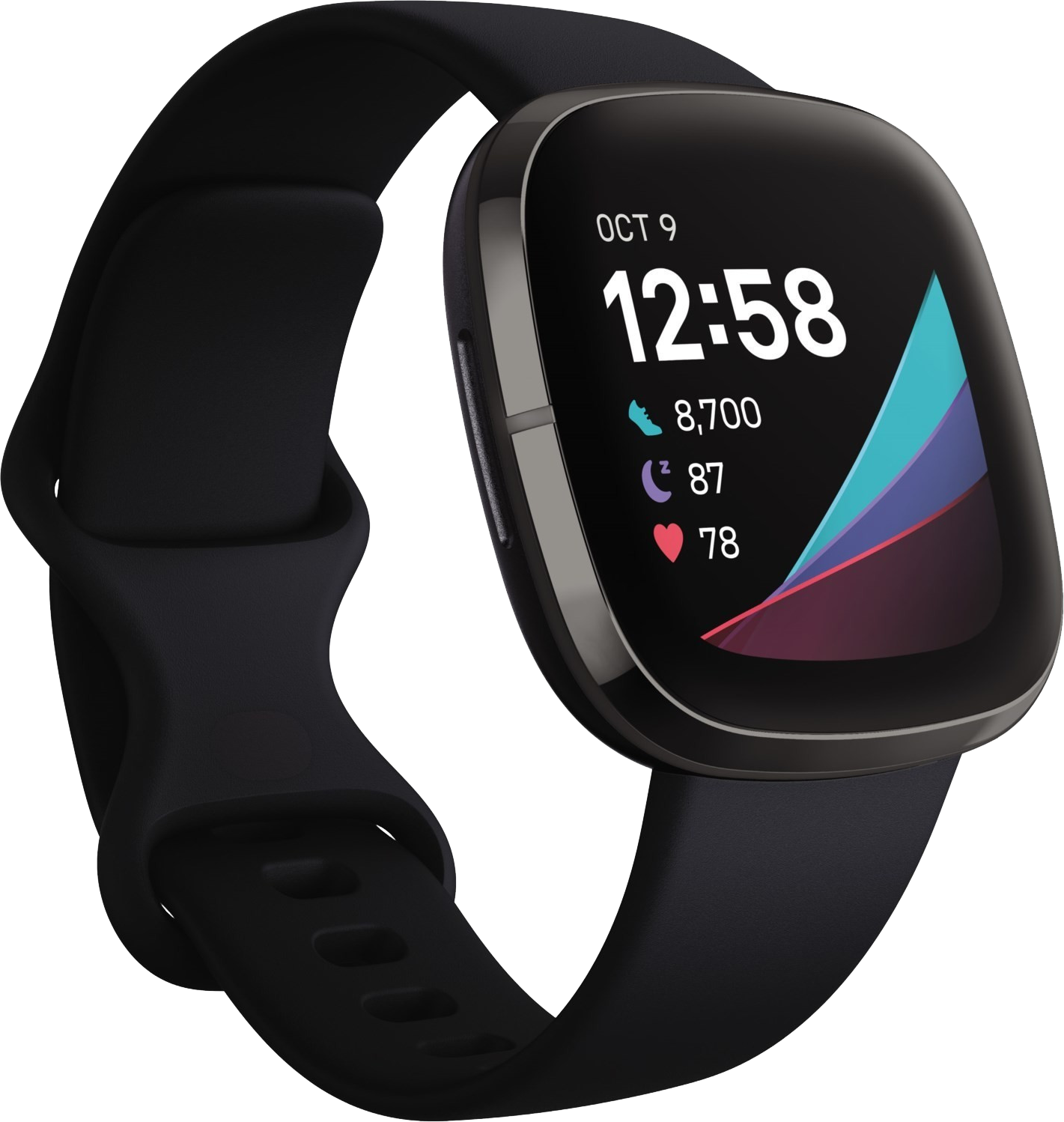 Fitbit Sense schwarz - Ohne Vertrag