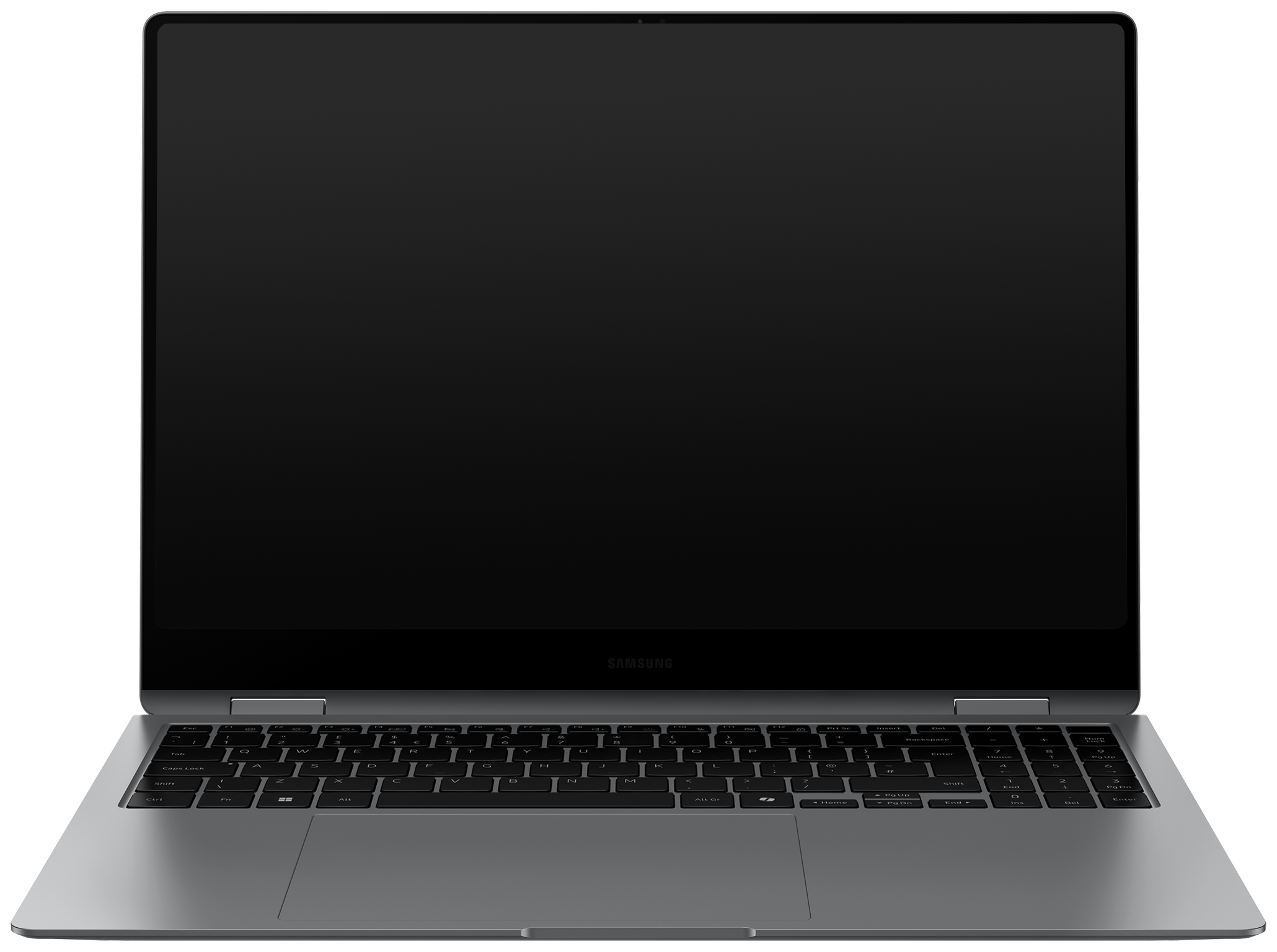 Samsung Galaxy Book5 Pro 360 16" 2024 WQXGA Core Ultra 7 256V 16 GB / 512 GB SSD W11H NP960QHA-KG1FR AZERTY Grau - Ohne Vertrag