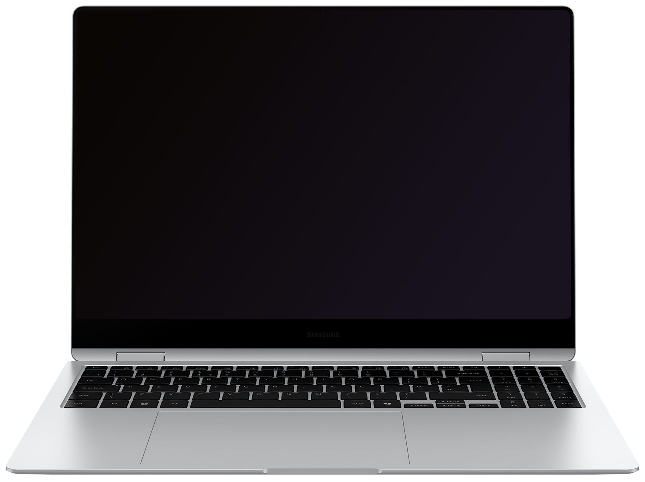 Samsung Galaxy Book5 Pro 360 16" 2024 WQXGA Ultra 7 256V 16 GB / 512 GB SSD W11H NP960QHA-KS1FR AZERTY Silber - Ohne Vertrag