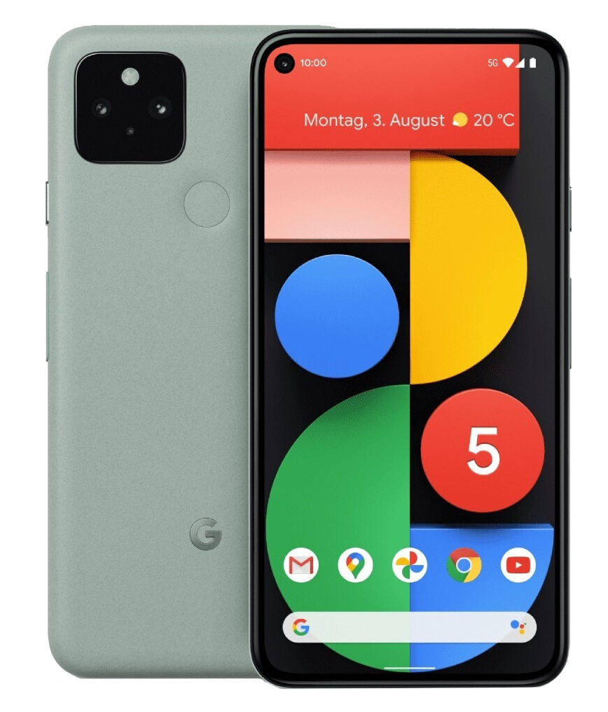Google Pixel 5 5G Dual-SIM grün - Ohne Vertrag