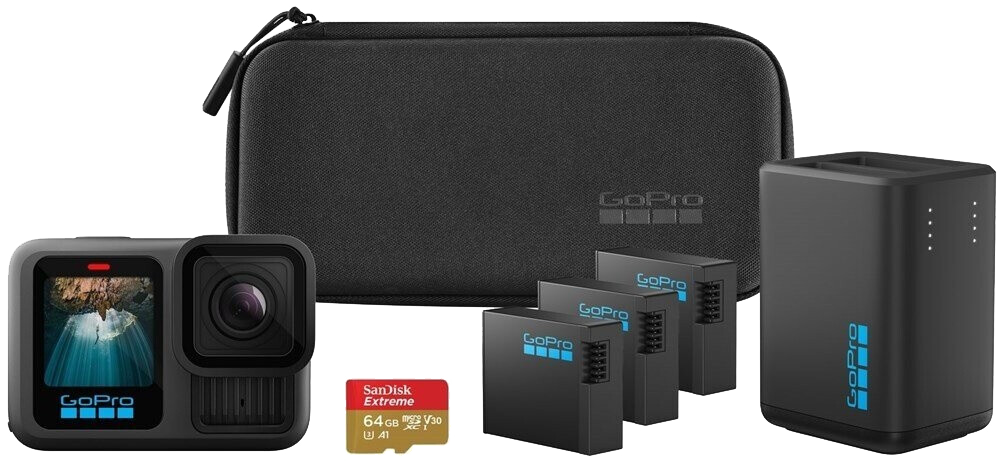 GoPro HERO13 Black Extended Power Bundle schwarz - Ohne Vertrag