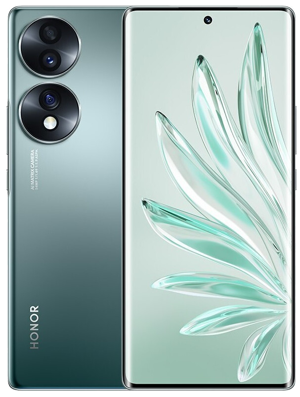 Honor 70 5G Dual-SIM grün - Onhe Vertrag