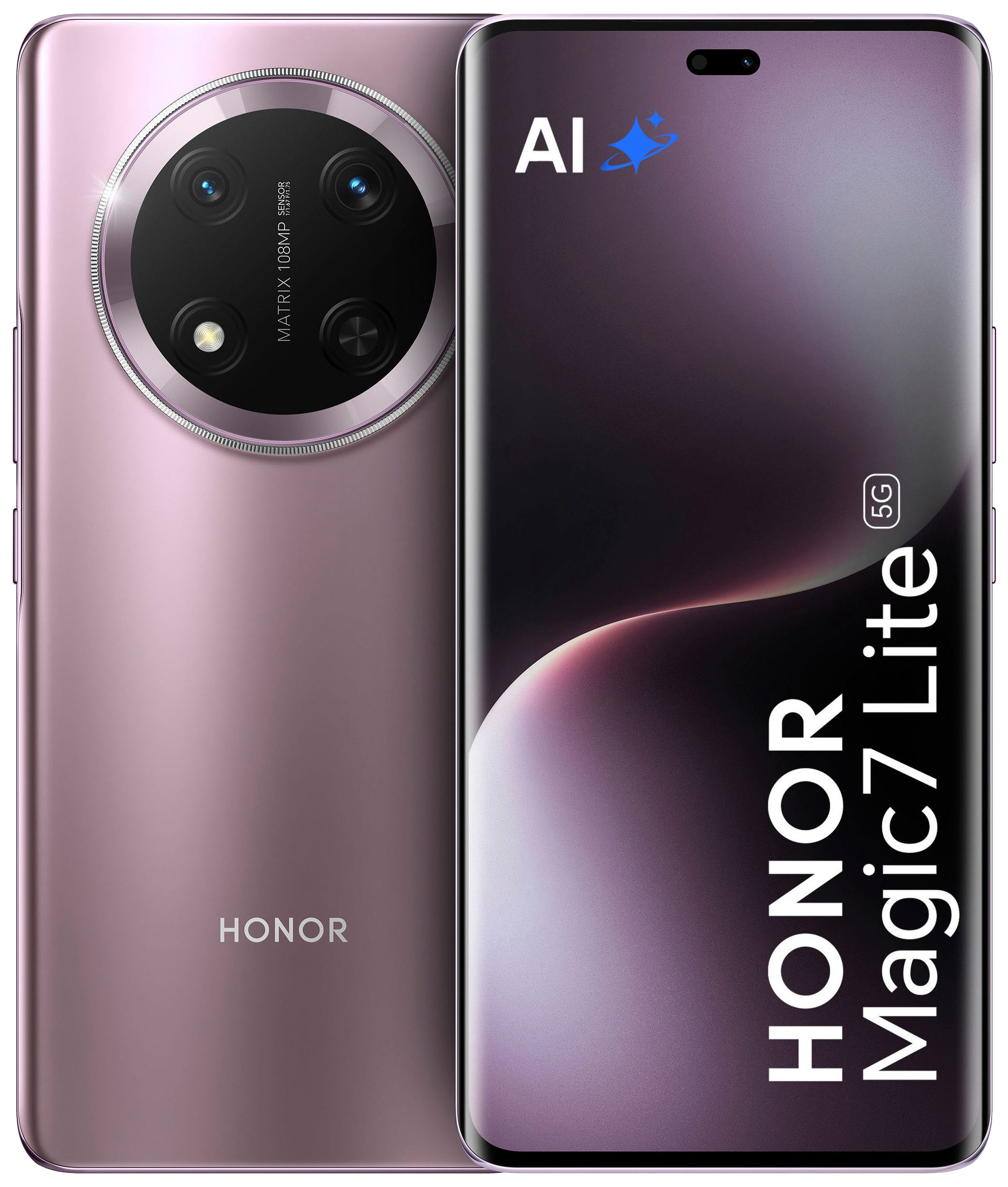 Honor Magic7 Lite 5G Dual-SIM lila - Ohne Vertrag