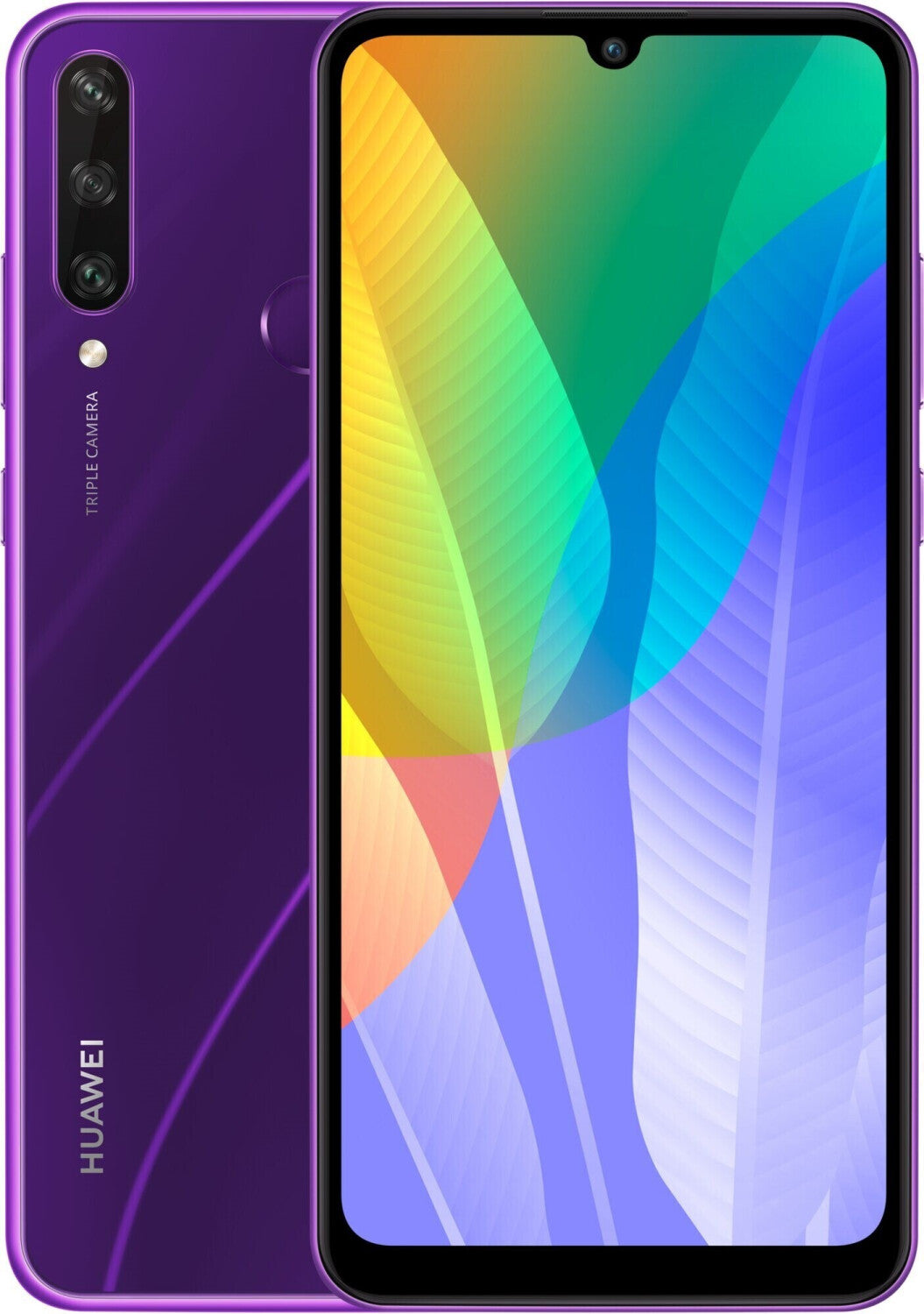 Huawei Y6p Dual-SIM lila - Ohne Vertrag