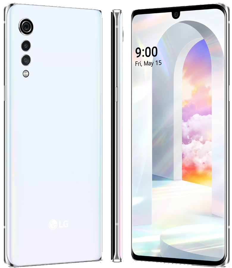 LG Velvet 5G Single-SIM weiß - Ohne Vertrag