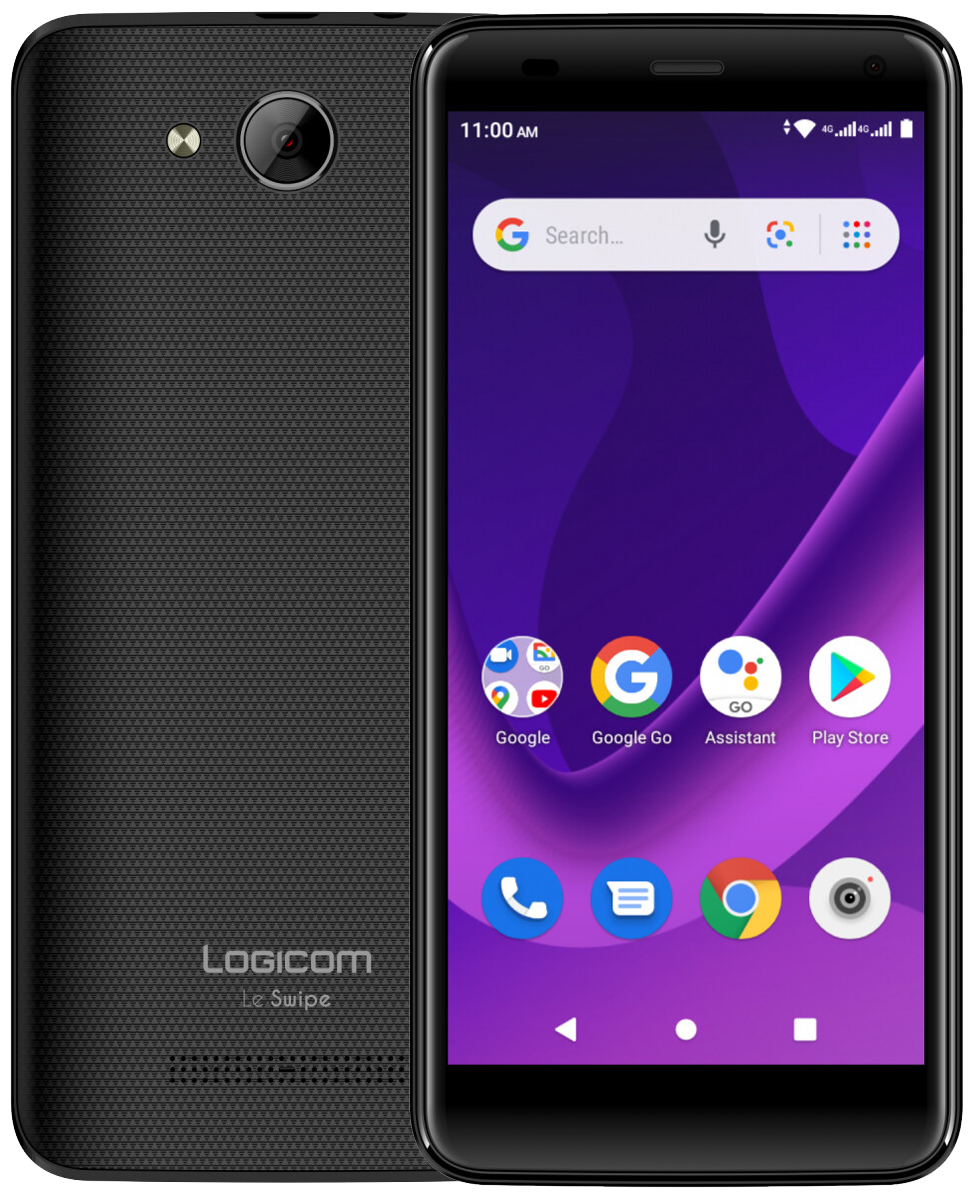 Logicom Le Swipe Dual-SIM schwarz - Ohne Vertrag