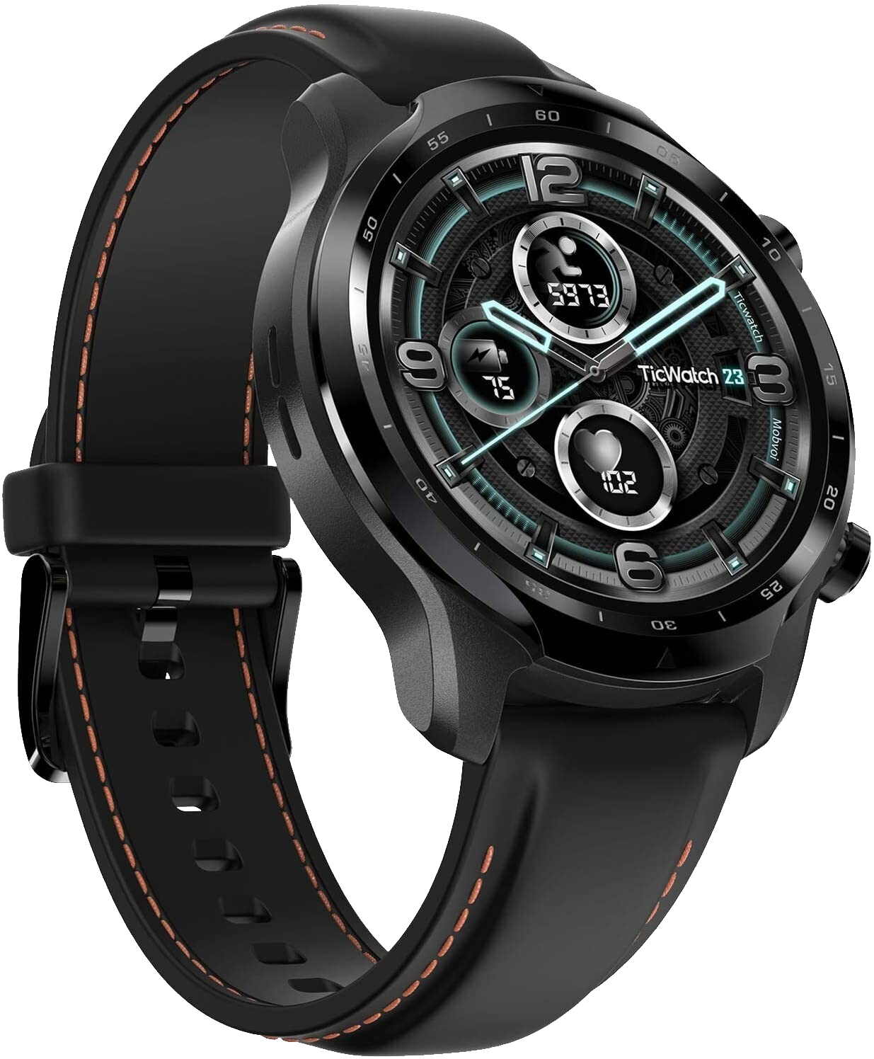Mobvoi Ticwatch Pro 3 GPS Smartwatch 47mm schwarz - Ohne Vertrag