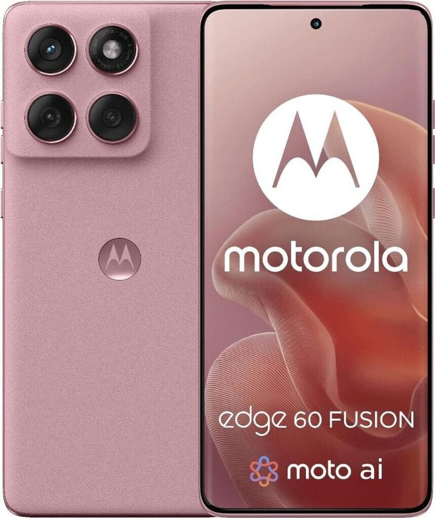 Motorola Edge 60 Fusion 5G Dual-SIM rosa - Ohne Vertrag