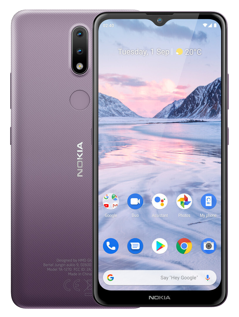 Nokia 2.4 Dual-SIM lila - Ohne Vertrag