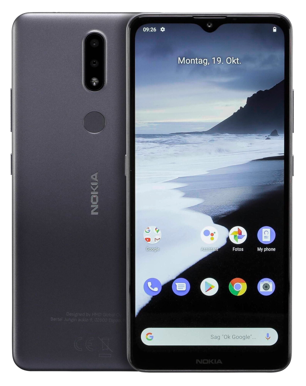 Nokia 2.4 Dual-SIM grau - Ohne Vertrag