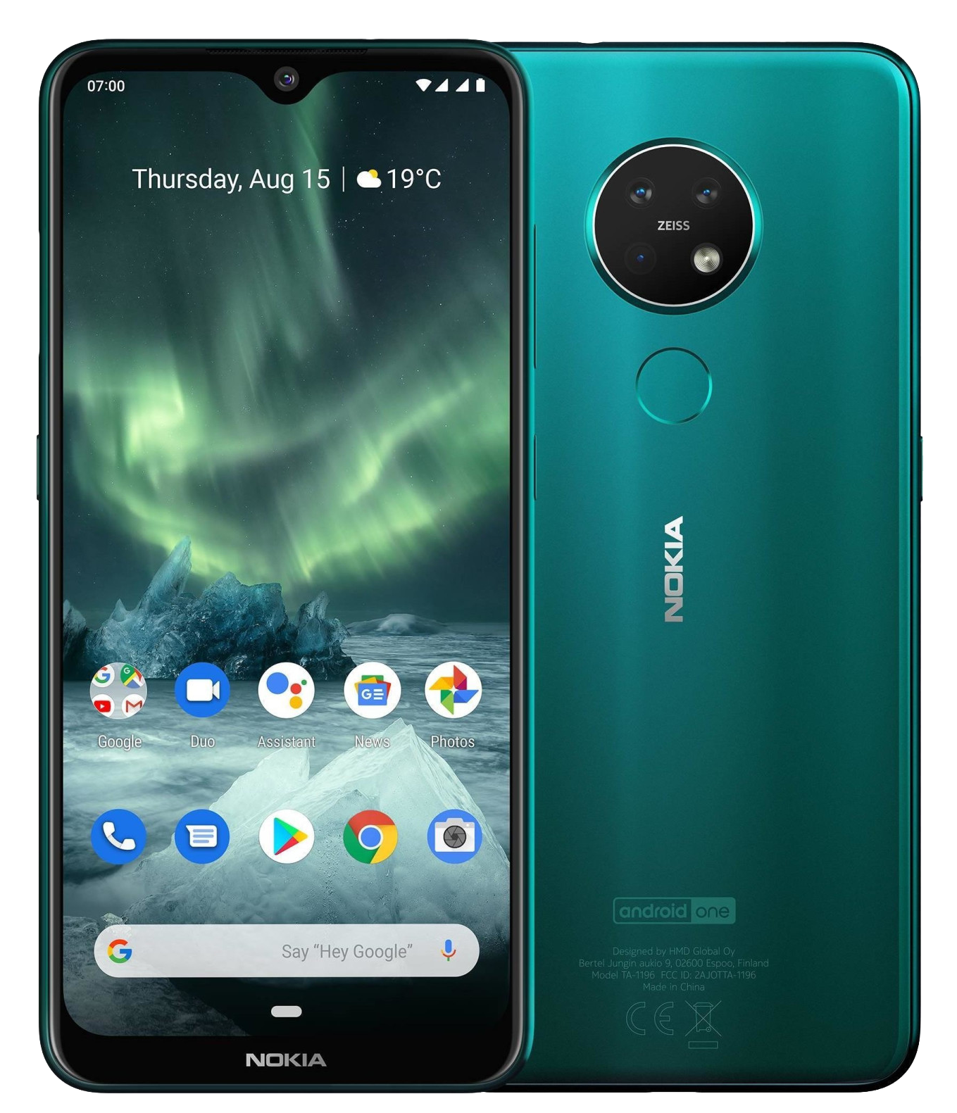 Nokia 7.2 Dual-SIM grün - Ohne Vertrag