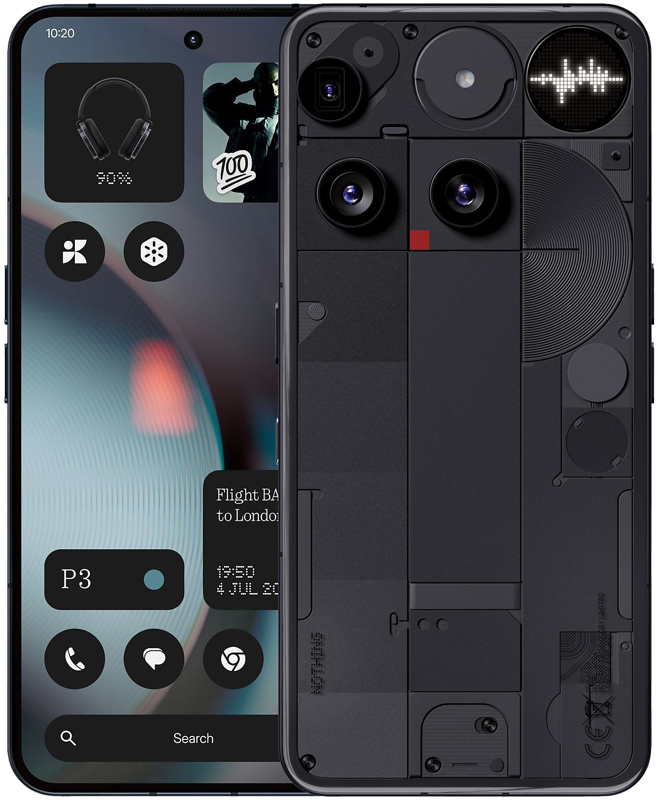 Nothing Phone 3 5G Dual-SIM schwarz - Ohne Vertrag