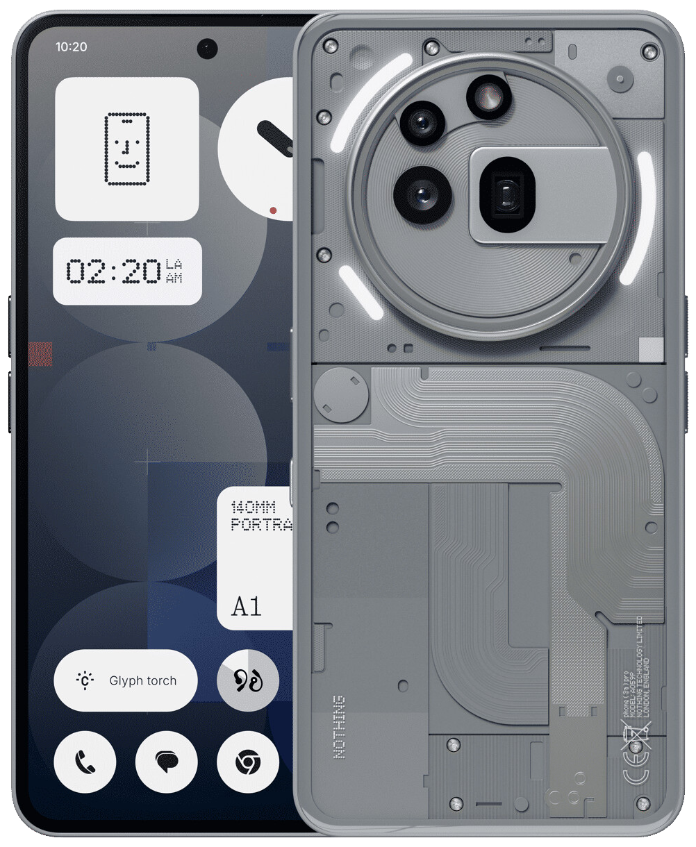 Nothing Phone 3a Pro grau - Ohne Vertrag