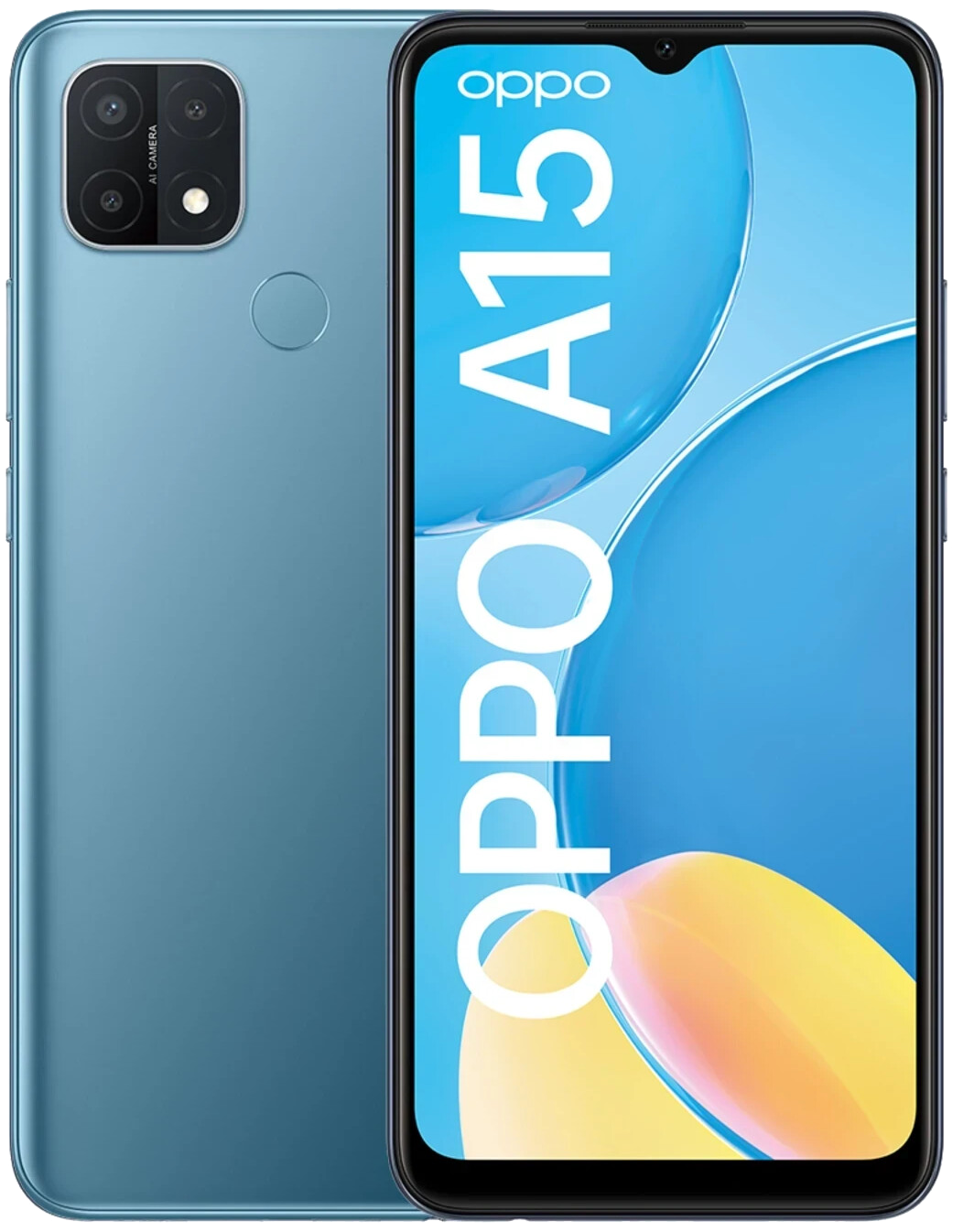 OPPO A15 Dual-SIM blau - Onhe Vertrag
