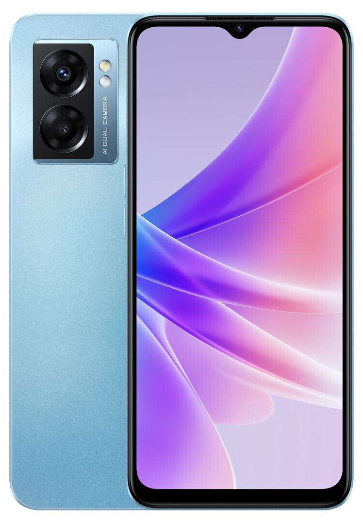 OPPO A77 5G Dual-SIM blau - Onhe Vertrag