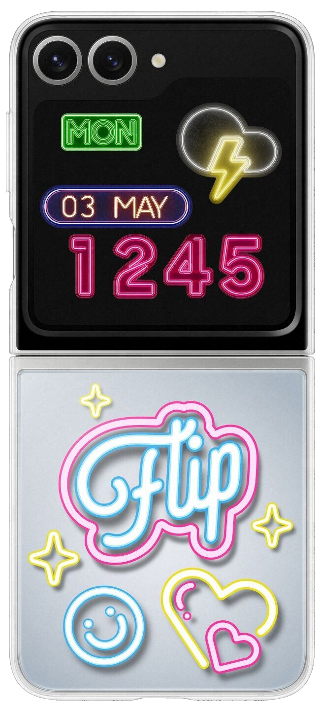 Samsung FlipSuit Case (Galaxy Z Flip6) Gray - Ohne Vertrag