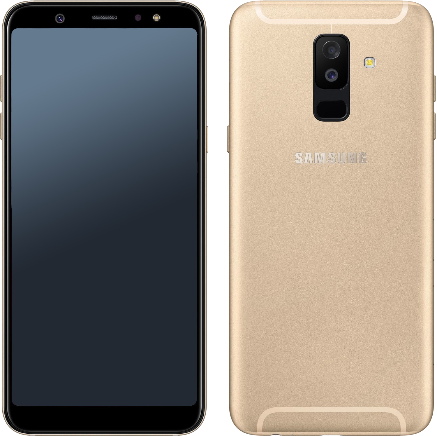 Samsung Galaxy A6+ Dual-SIM 2018 gold - Ohne Vertrag