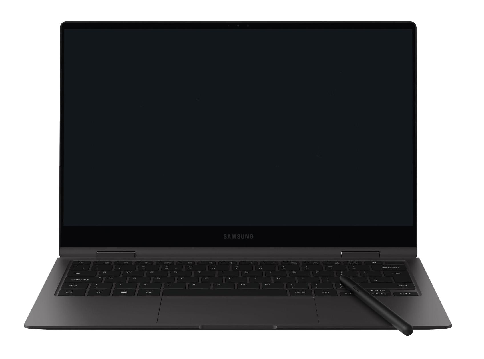 Samsung Galaxy Book2 Pro 360 13" 2022 FHD i7-1260P 16 GB / 512 GB SSD W11H NP930QED-KA2DE QWERTZ grau - Ohne Vertrag