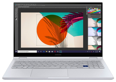 Galaxy Book Flex 15 FHD Core i5 8 GB RAM 256 GB SSD silber