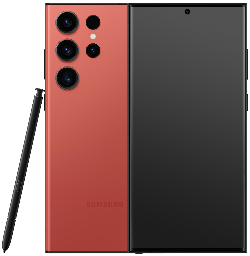 Samsung Galaxy S23 Ultra 5G Dual-SIM rot - Ohne Vertrag