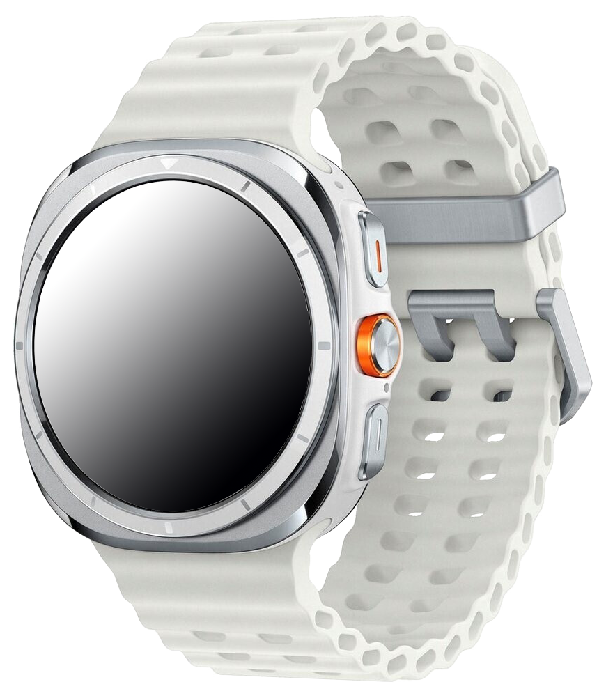 Samsung Galaxy Watch Ultra 2025 Titanium White / Marine Band White - Ohne Vertrag