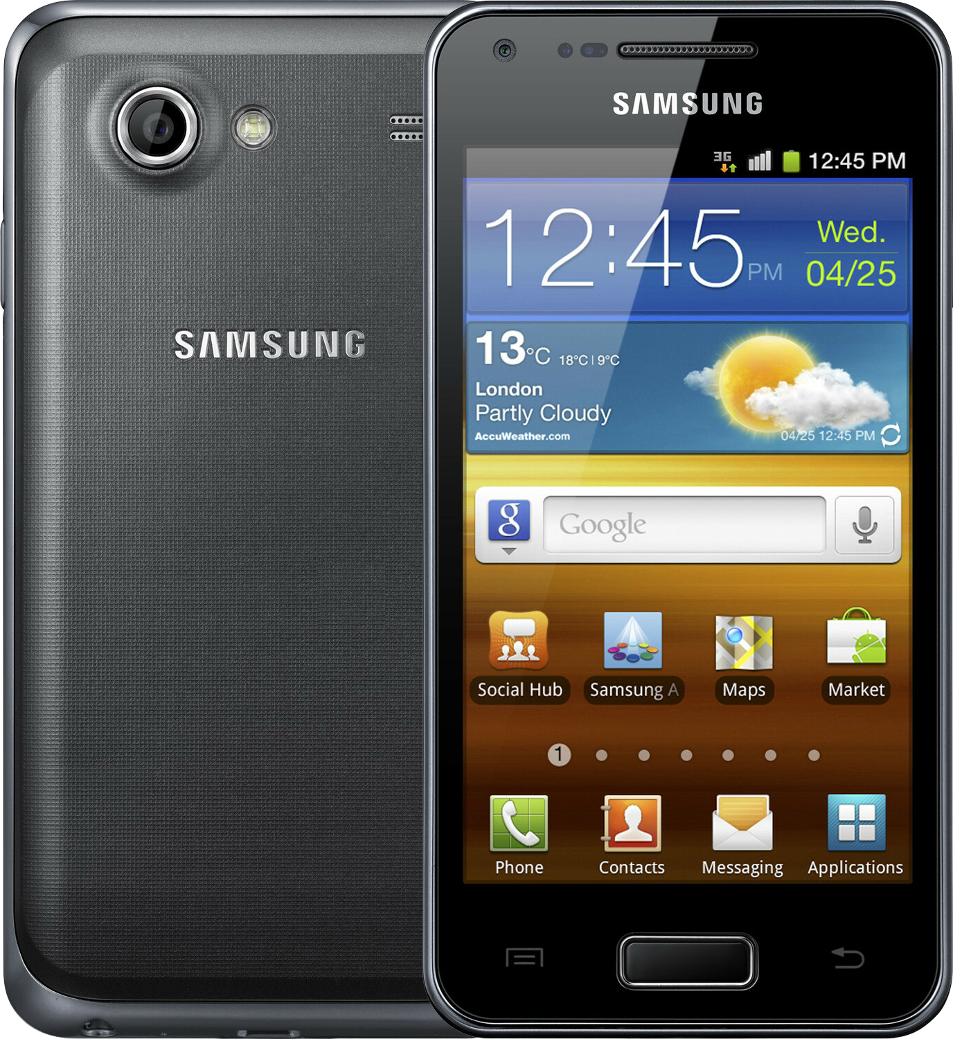Samsung Galaxy S Advance I9070 schwarz - Ohne Vertrag