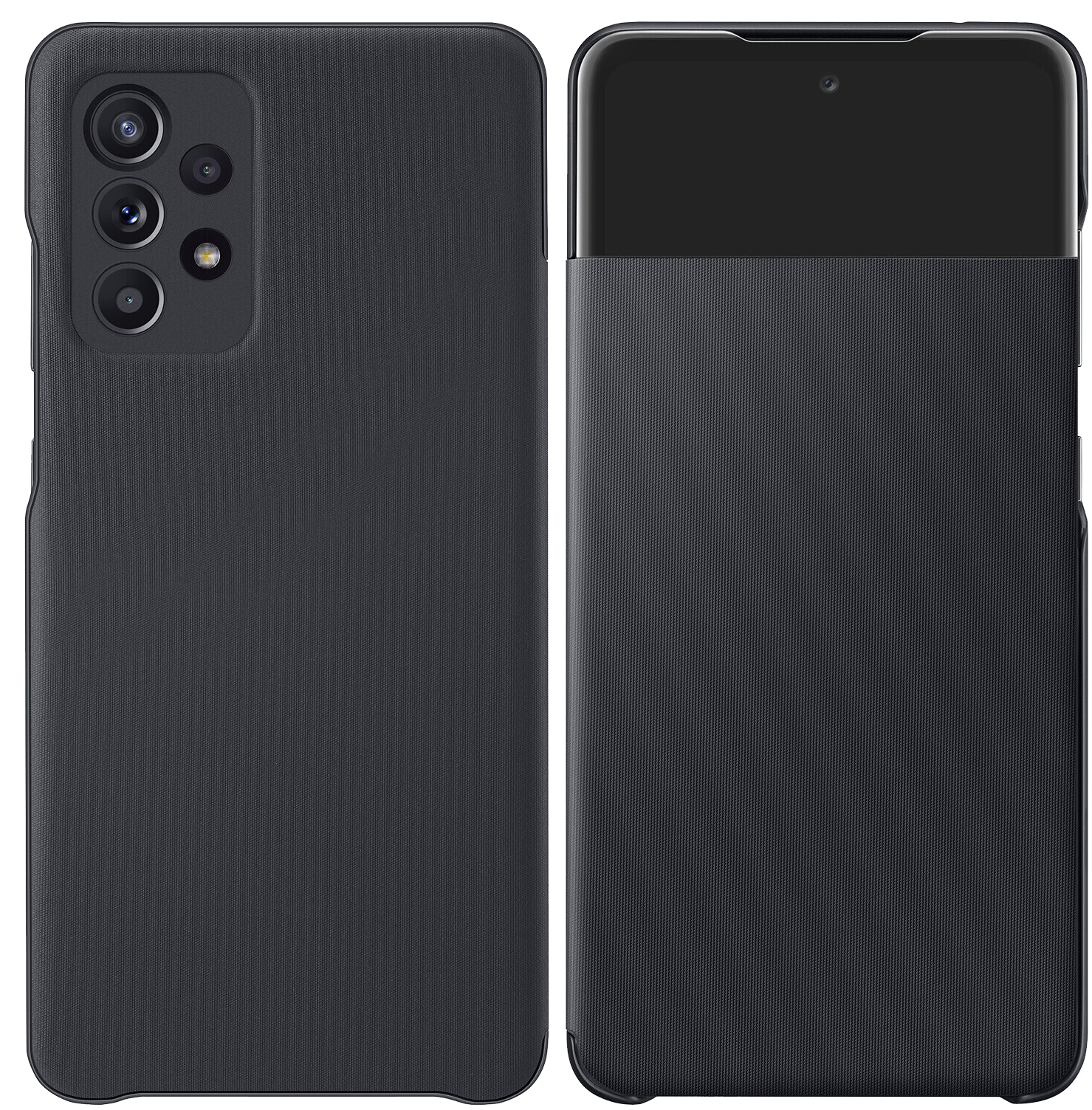 Samsung S View Wallet Cover (Galaxy A52/A52s) schwarz - Ohne Vertrag