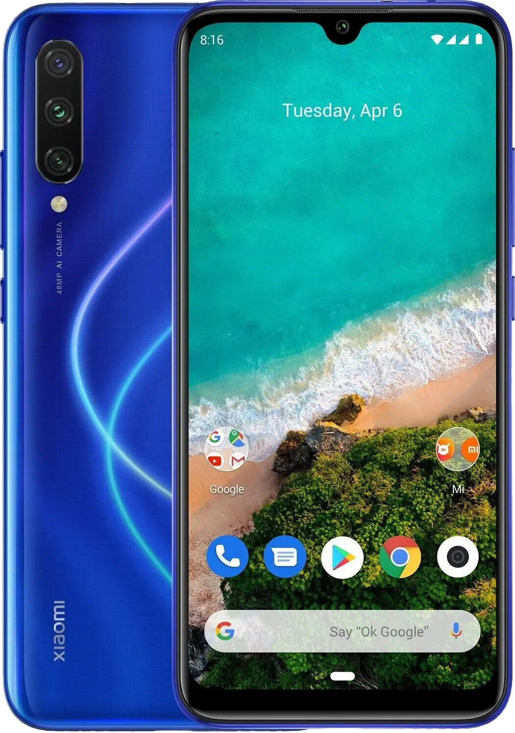 Xiaomi Mi A3 Dual-SIM blau - Ohne Vertrag