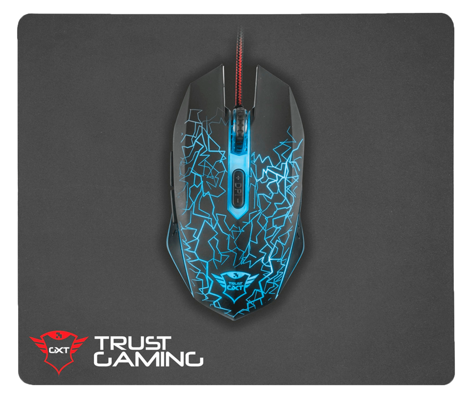Trust GXT 783 Izza Gaming Maus & Mauspad - Ohne Vertrag