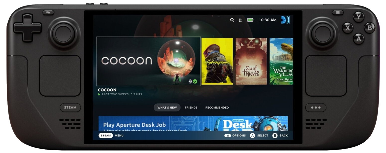 Valve Steam Deck OLED schwarz - Ohne Vertrag