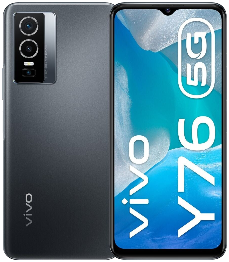 Vivo Y76 5G Dual-SIM grau - Ohne Vertrag