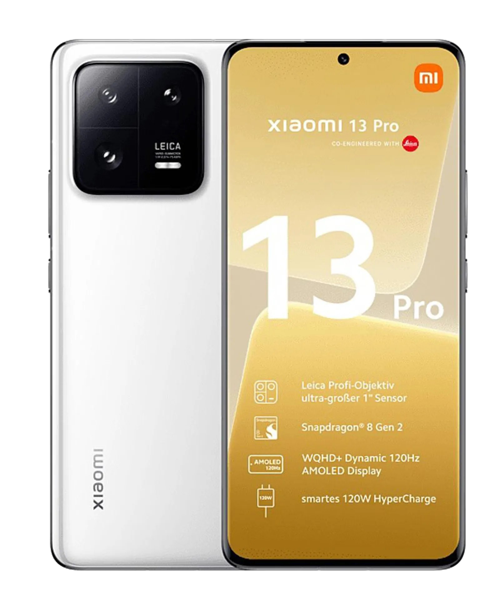 Xiaomi 13 Pro 5G Dual-SIM weiß - Ohne Vertrag